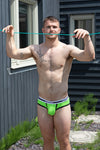 ENHANCE POP Brief Lime Green